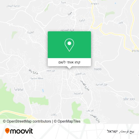 מפת بيج توست