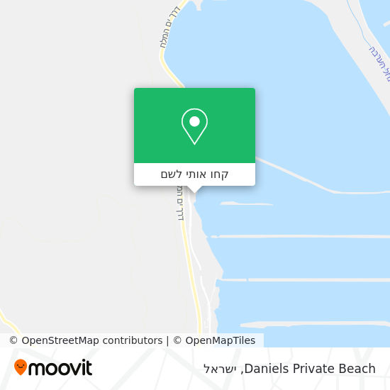 מפת Daniels Private Beach