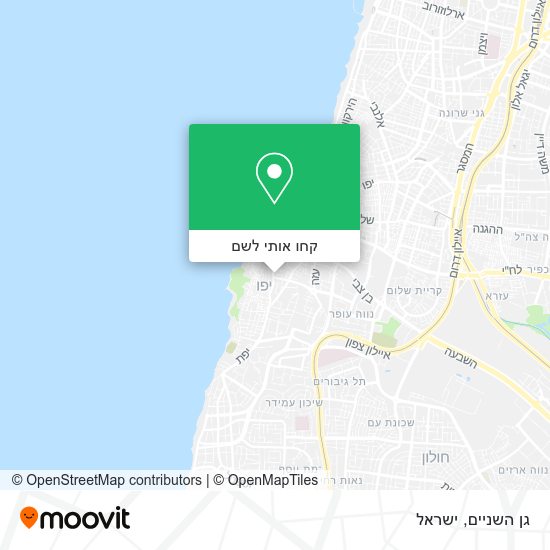 מפת גן השניים