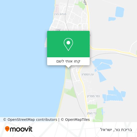 מפת בריכת נור