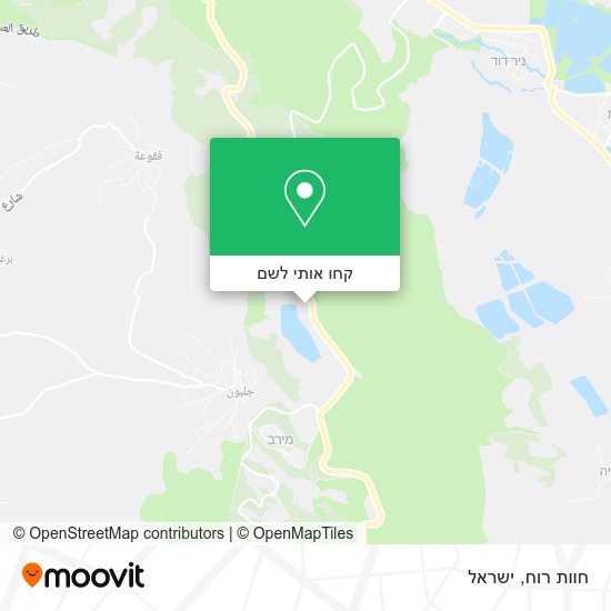 מפת חוות רוח