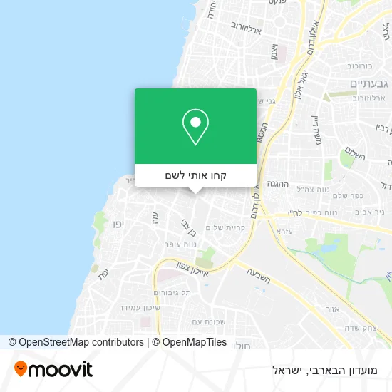 מפת מועדון הבארבי