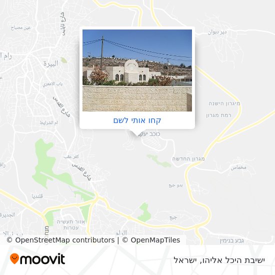מפת ישיבת היכל אליהו