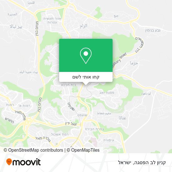 מפת קניון לב הפסגה