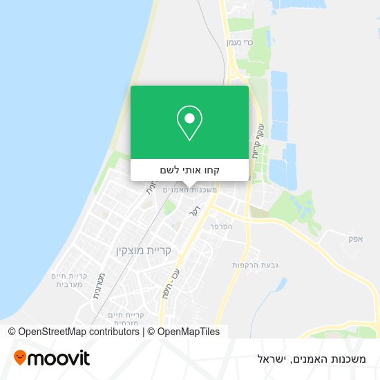 מפת משכנות האמנים