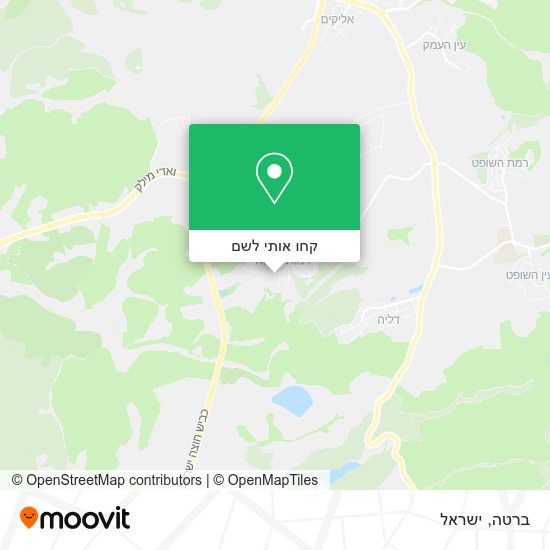 מפת ברטה