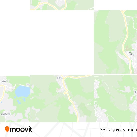 מפת בית ספר אגמים