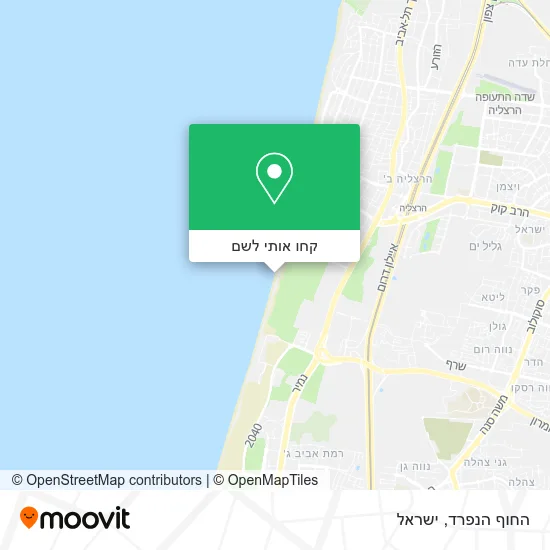 מפת החוף הנפרד