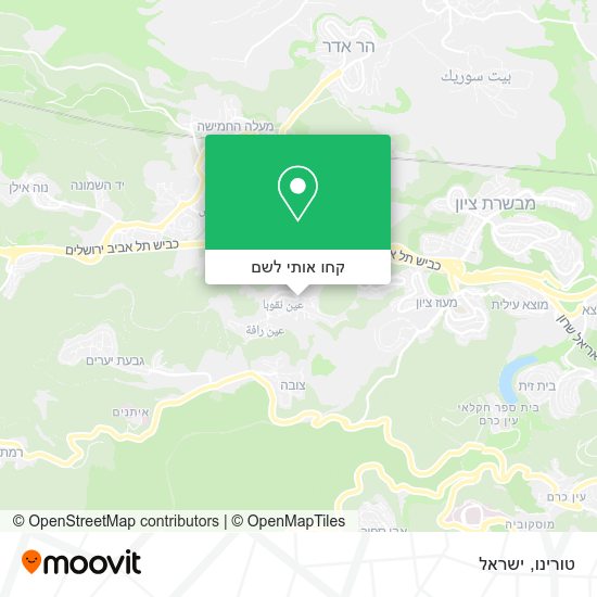 מפת טורינו