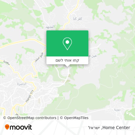 מפת Home Center
