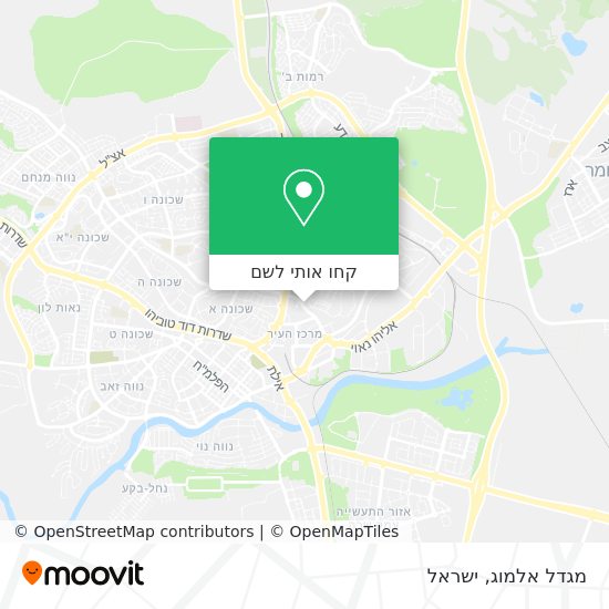 מפת מגדל אלמוג