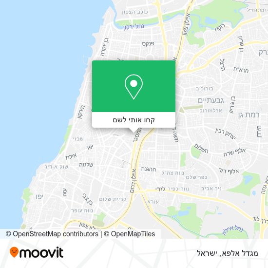 מפת מגדל אלפא