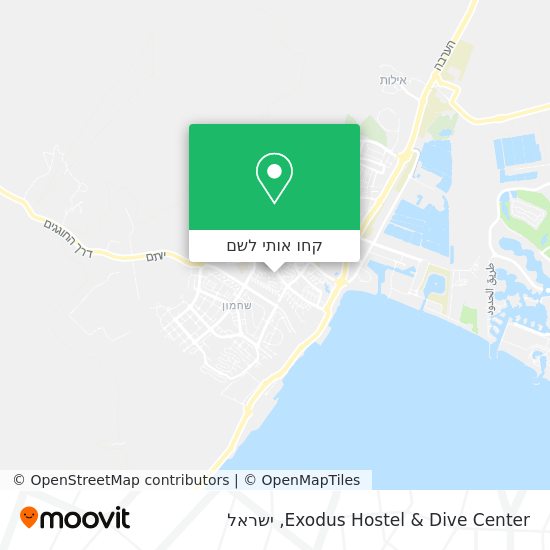 מפת Exodus Hostel & Dive Center