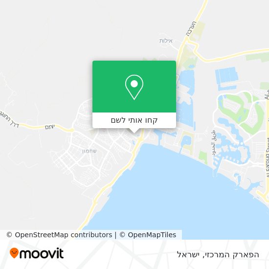 מפת הפארק המרכזי