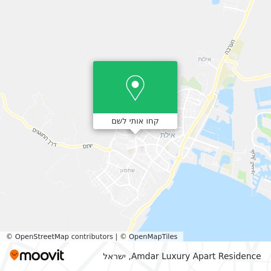 מפת Amdar Luxury Apart Residence