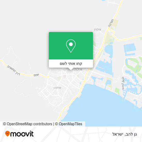 מפת גן להב