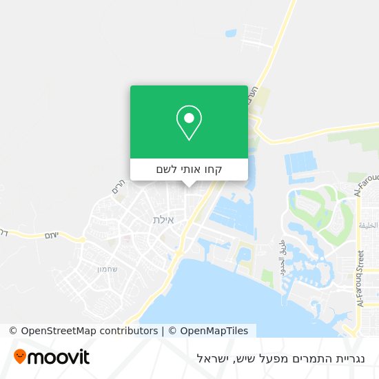 מפת נגריית התמרים מפעל שיש