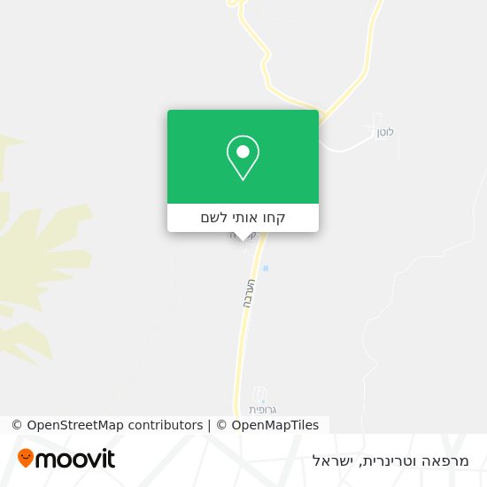 מפת מרפאה וטרינרית