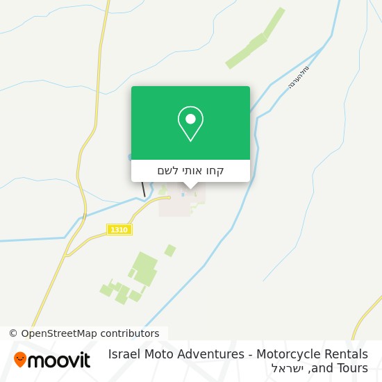 מפת Israel Moto Adventures - Motorcycle Rentals and Tours
