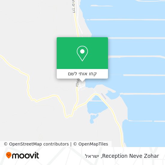 מפת Reception Neve Zohar