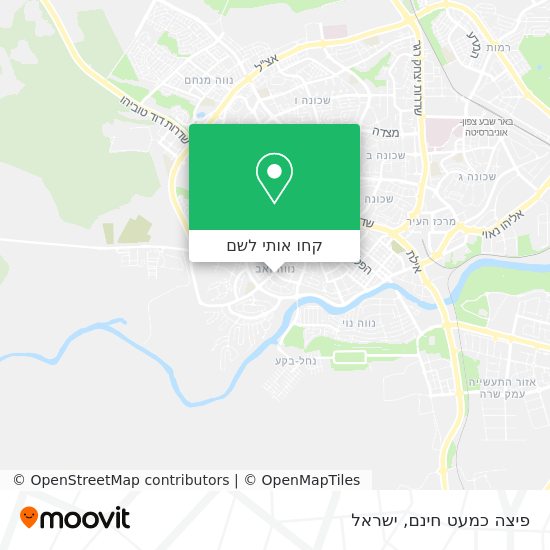 מפת פיצה כמעט חינם