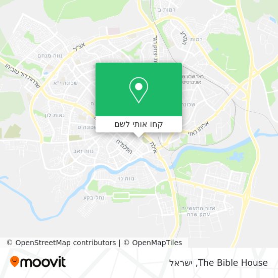 מפת The Bible House