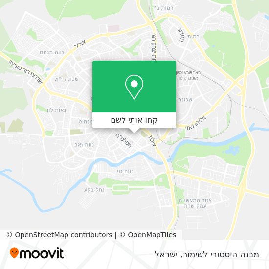 מפת מבנה היסטורי לשימור