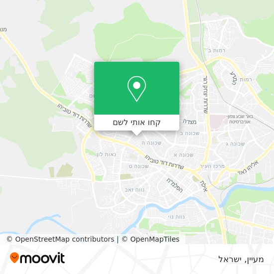 מפת מעיין