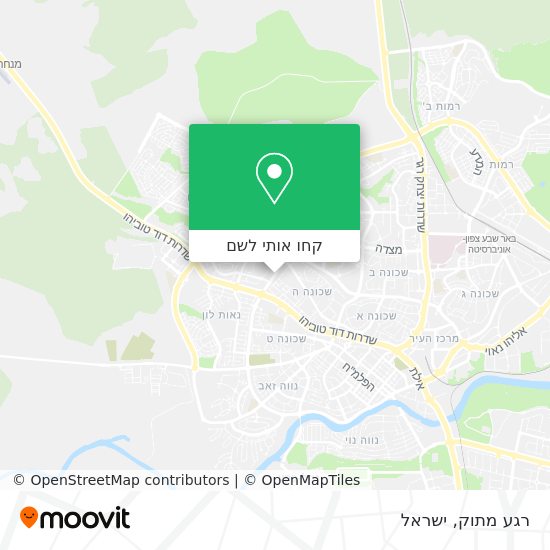 מפת רגע מתוק