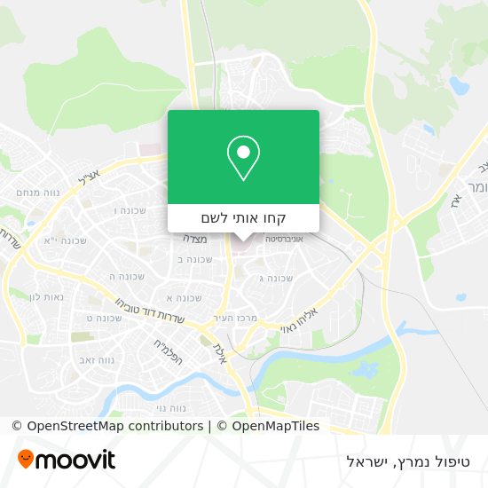 מפת טיפול נמרץ