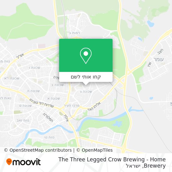 מפת The Three Legged Crow Brewing - Home Brewery