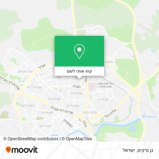 מפת גן נרקיס