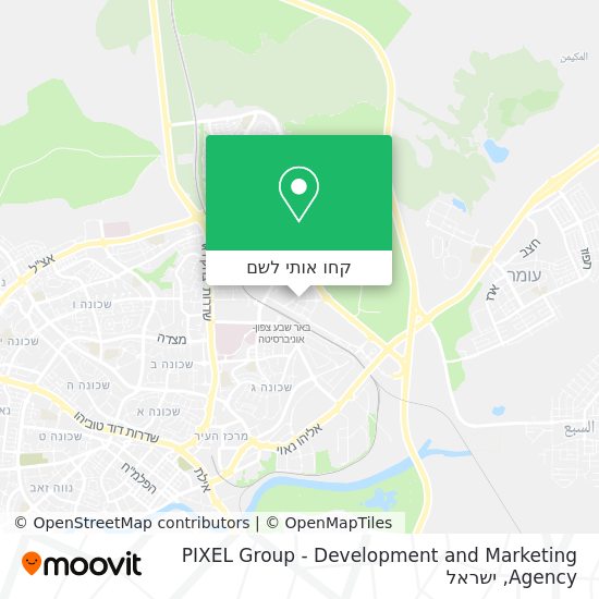 מפת PIXEL Group - Development and Marketing Agency