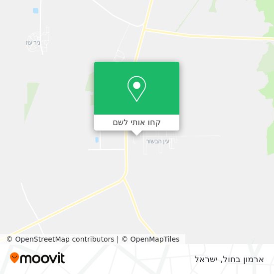 מפת ארמון בחול