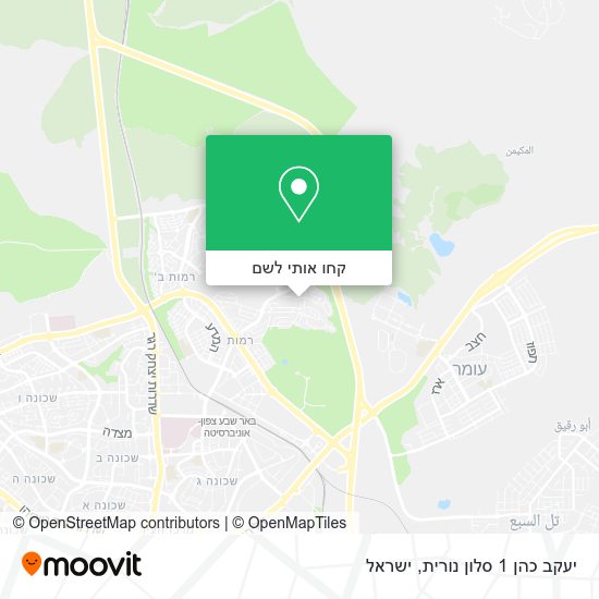 מפת יעקב כהן 1 סלון נורית