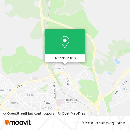מפת תפור עלי-מתפרה