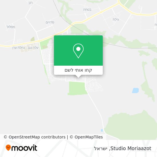 מפת Studio Moriaazot
