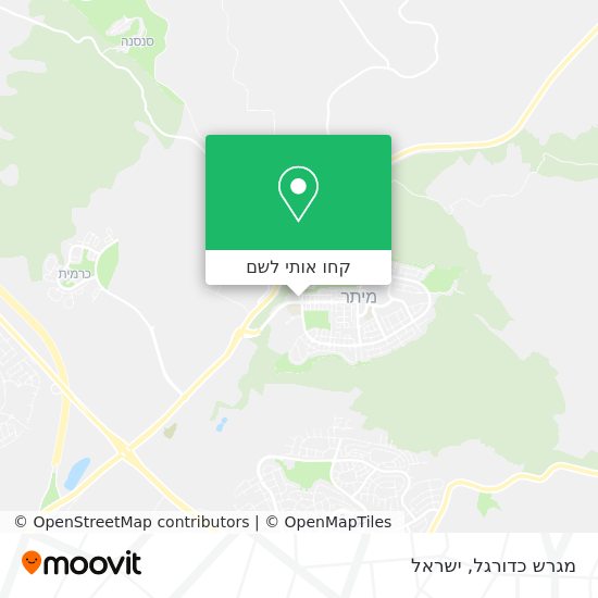 מפת מגרש כדורגל