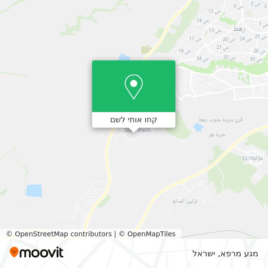 מפת מגע מרפא