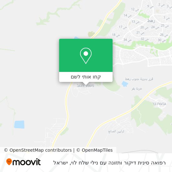 מפת רפואה סינית דיקור ותזונה עם נילי שלח לוי