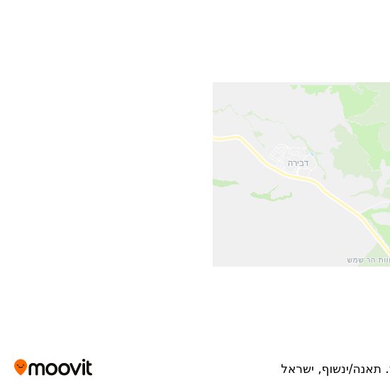 מפת שד. תאנה/ינשוף