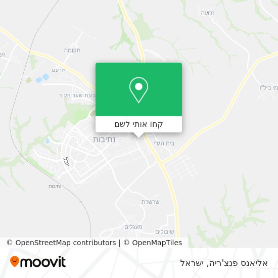 מפת אליאנס פנצ'ריה