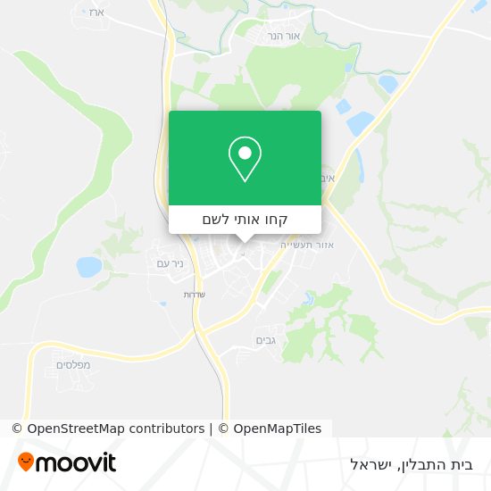 מפת בית התבלין