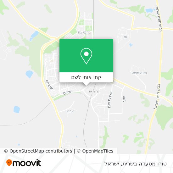 מפת טורו מסעדה בשרית