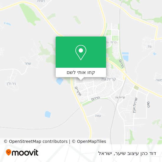 מפת דוד כהן עיצוב שיער