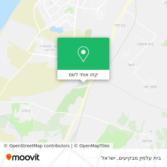 מפת בית עלמין מבקיעים