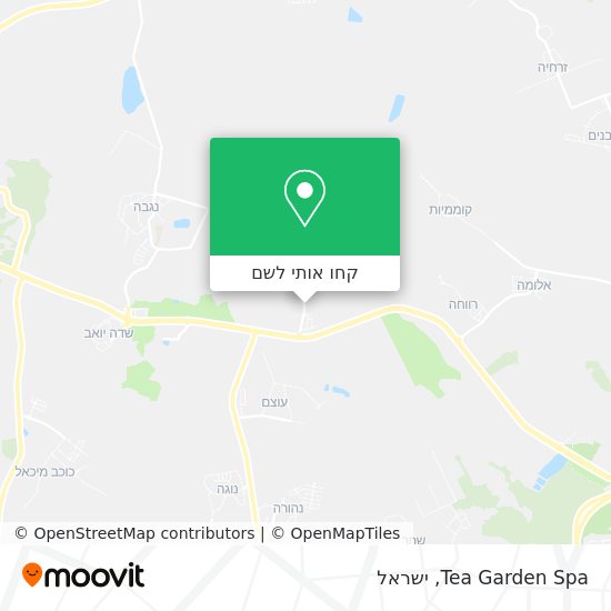 מפת Tea Garden Spa