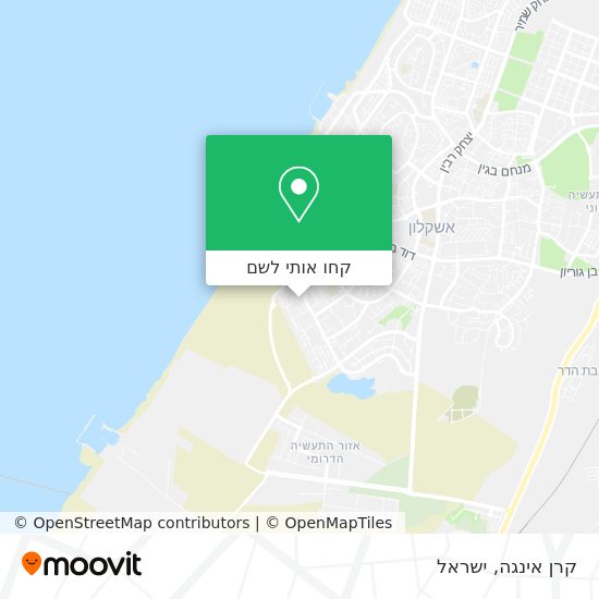 מפת קרן אינגה