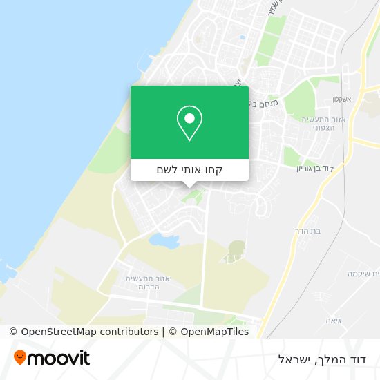 מפת דוד המלך