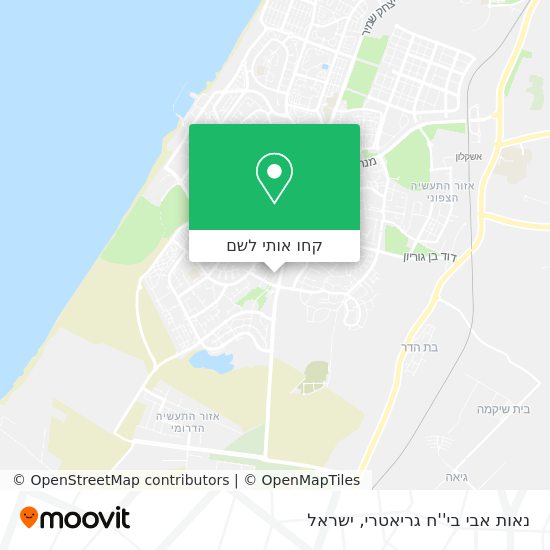 מפת נאות אבי בי''ח גריאטרי